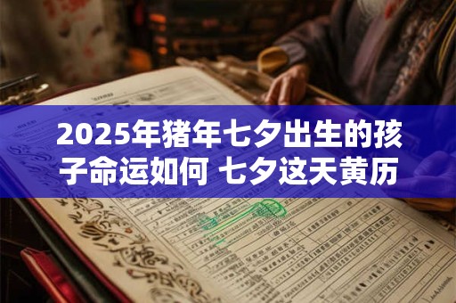 2025年猪年七夕出生的孩子命运如何 七夕这天黄历如何
