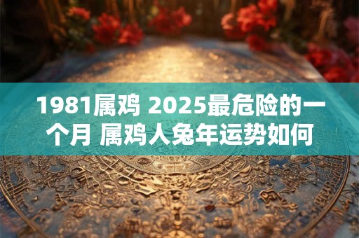 1981属鸡 2025最危险的一个月 属鸡人兔年运势如何