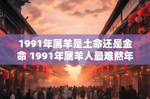1991年属羊是土命还是金命 1991年属羊人最难熬年龄