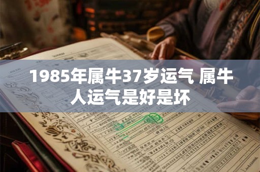 1985年属牛37岁运气 属牛人运气是好是坏 1985年属牛37岁运气 属牛人运气是好是坏