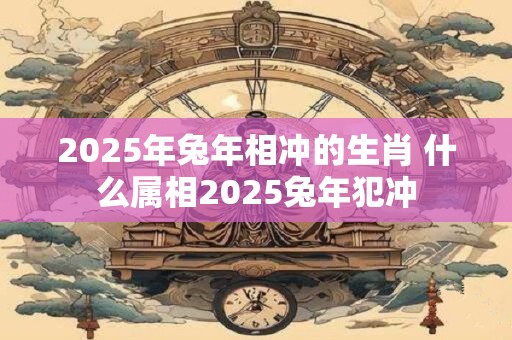 2026年兔年相冲的生肖 什么属相2026兔年犯冲