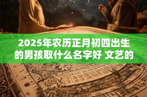 2025年农历正月初四出生的男孩取什么名字好 文艺的名字推荐