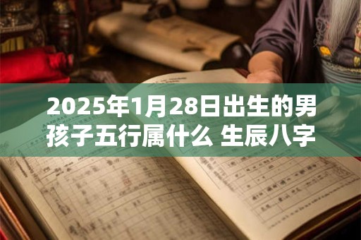 2025年1月28日出生的男孩子五行属什么 生辰八字取名