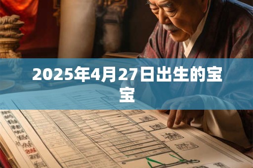 2025年4月27日出生的宝宝 2025年4月27日出生的宝宝