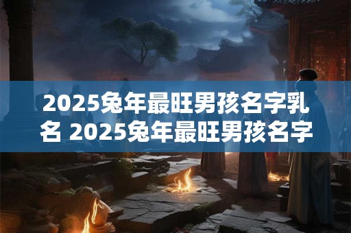 2025兔年最旺男孩名字乳名 2025兔年最旺男孩名字是什么