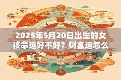 2025年5月20日出生的女孩命运好不好？财富运怎么样？