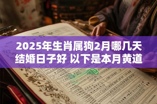 2025年生肖属狗2月哪几天结婚日子好 以下是本月黄道吉日