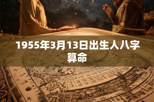 1955年3月13日出生人八字算命 1955年3月13日出生人八字算命