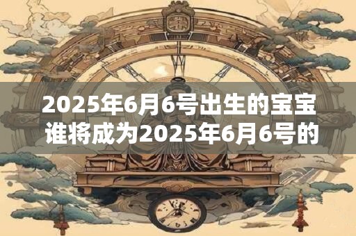 2026年6月6号出生的宝宝 谁将成为2026年6月6号的新生儿
