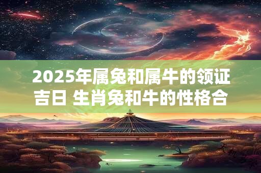 2025年属兔和属牛的领证吉日 生肖兔和牛的性格合不合