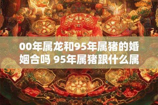 00年属龙和95年属猪的婚姻合吗 95年属猪跟什么属相配 00年属龙和95年属猪的婚姻合吗 95年属猪跟什么属相配