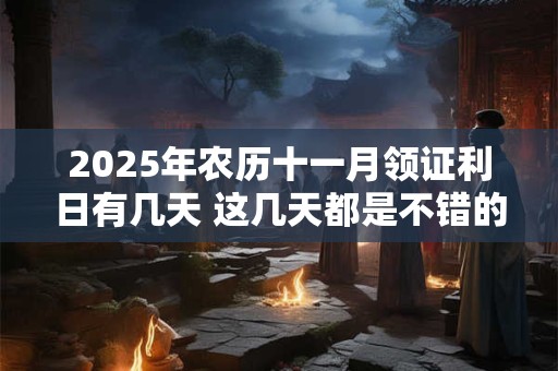 2025年农历十一月领证利日有几天 这几天都是不错的吉日