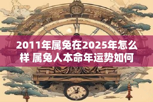 2011年属兔在2025年怎么样 属兔人本命年运势如何