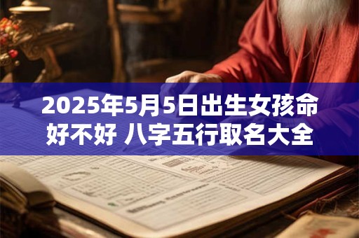 2025年5月5日出生女孩命好不好 八字五行取名大全