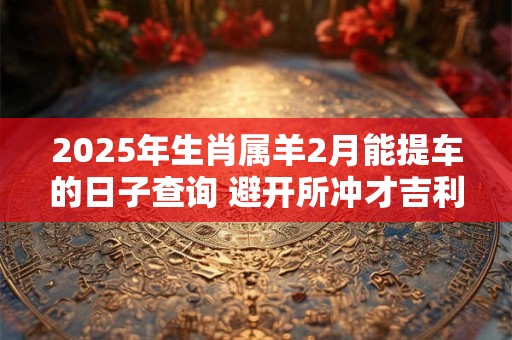 2025年生肖属羊2月能提车的日子查询 避开所冲才吉利