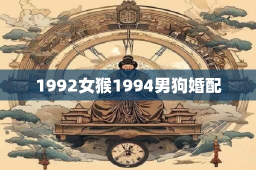 1992女猴1994男狗婚配