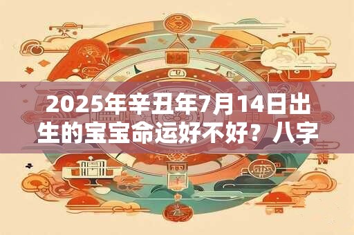 2025年辛丑年7月14日出生的宝宝命运好不好？八字运势详解