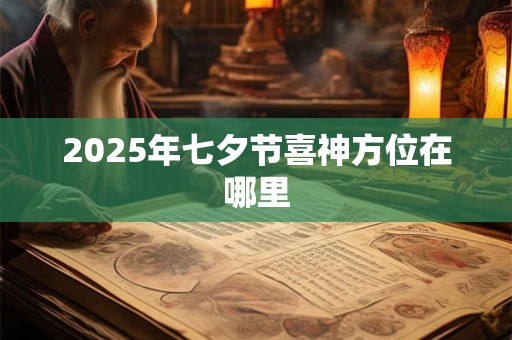 2025年七夕节喜神方位在哪里