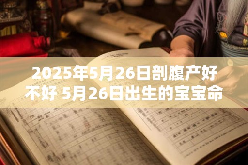 2025年5月26日剖腹产好不好 5月26日出生的宝宝命运怎么样 2025年5月26日剖腹产好不好 5月26日出生的宝宝命运怎么样
