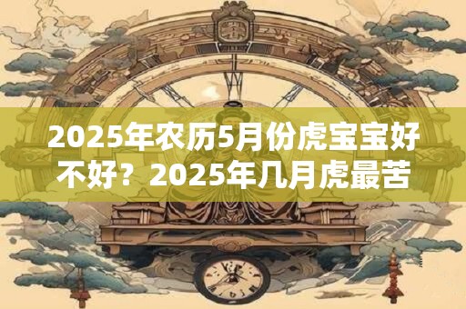 2025年农历5月份虎宝宝好不好？2025年几月虎最苦命？