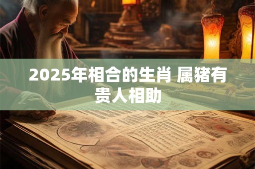 2025年相合的生肖 属猪有贵人相助