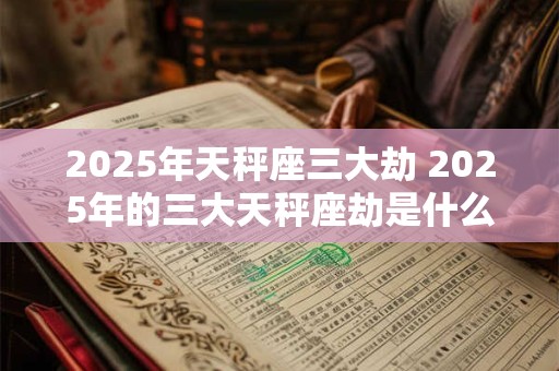 2025年天秤座三大劫 2025年的三大天秤座劫是什么