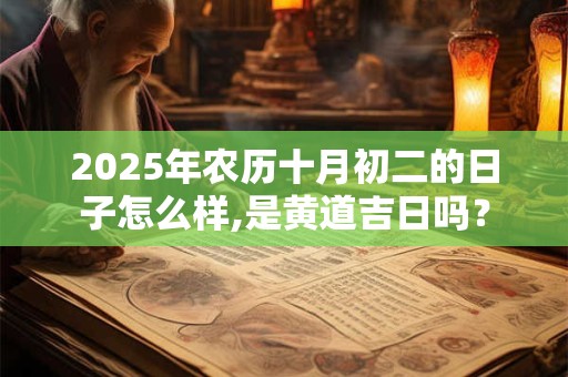 2025年农历十月初二的日子怎么样,是黄道吉日吗？
