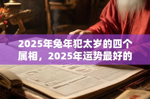 2025年兔年犯太岁的四个属相，2025年运势最好的4生肖