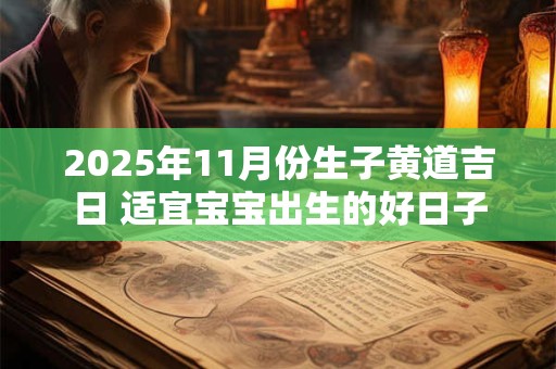 2025年11月份生子黄道吉日 适宜宝宝出生的好日子