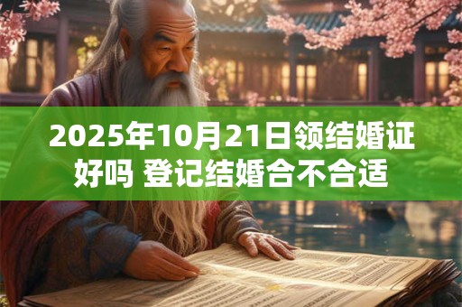 2025年10月21日领结婚证好吗 登记结婚合不合适