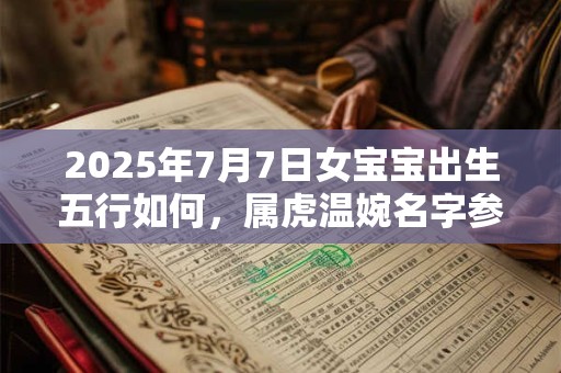 2025年7月7日女宝宝出生五行如何，属虎温婉名字参考