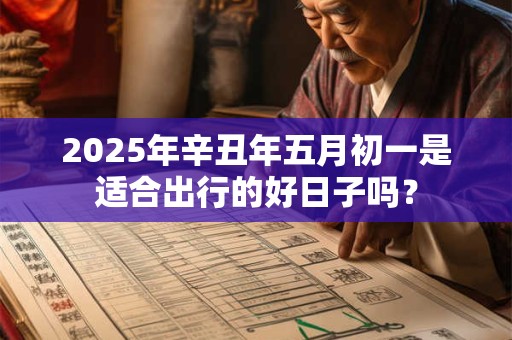 2025年辛丑年五月初一是适合出行的好日子吗？