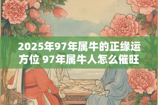 2026年97年属牛的正缘运方位 97年属牛人怎么催旺桃花 2026年97年属牛的正缘运方位 97年属牛人怎么催旺桃花