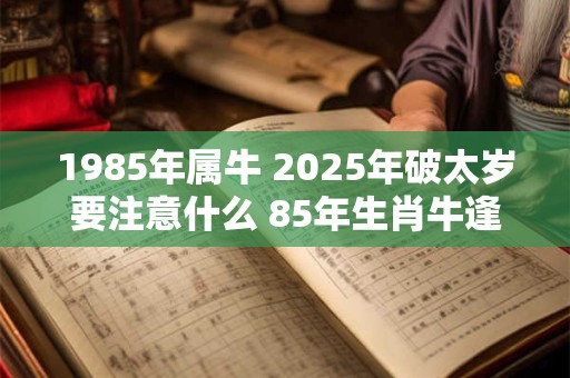 1985年属牛 2025年破太岁要注意什么 85年生肖牛逢龙年运气如何 1985年属牛 2025年破太岁要注意什么 85年生肖牛逢龙年运气如何