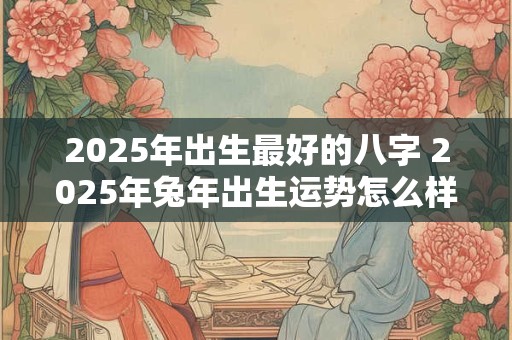 2025年出生最好的八字 2025年兔年出生运势怎么样