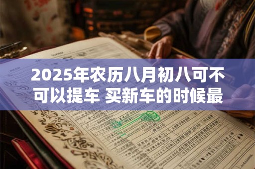 2025年农历八月初八可不可以提车 买新车的时候最忌讳什么人坐