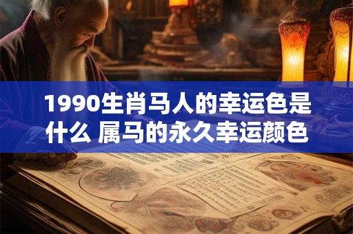 1990生肖马人的幸运色是什么 属马的永久幸运颜色分析