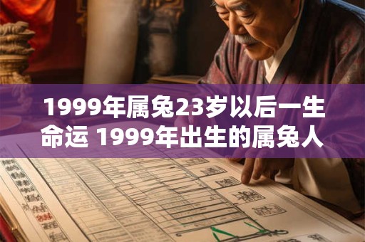 1999年属兔23岁以后一生命运 1999年出生的属兔人23岁以后的命运如何