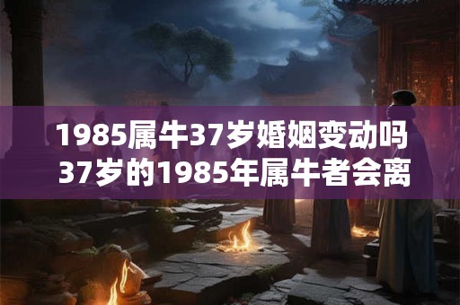 1985属牛37岁婚姻变动吗 37岁的1985年属牛者会离婚吗