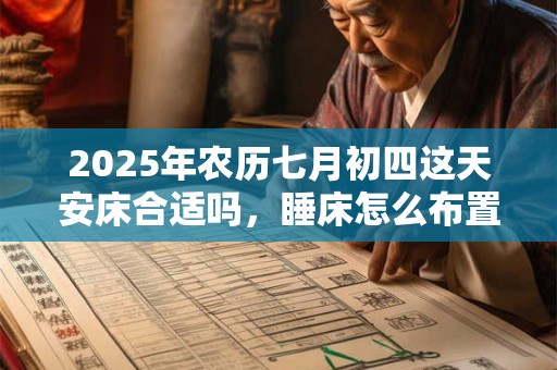 2025年农历七月初四这天安床合适吗，睡床怎么布置好？