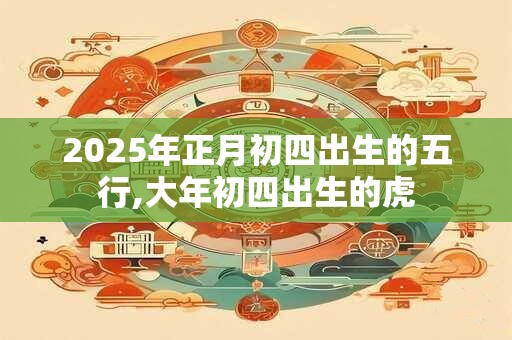 2025年正月初四出生的五行,大年初四出生的虎