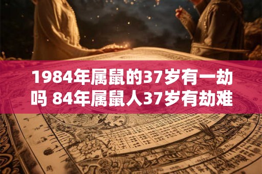 1984年属鼠的37岁有一劫吗 84年属鼠人37岁有劫难吗
