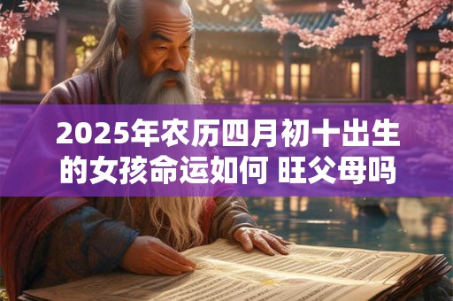 2025年农历四月初十出生的女孩命运如何 旺父母吗