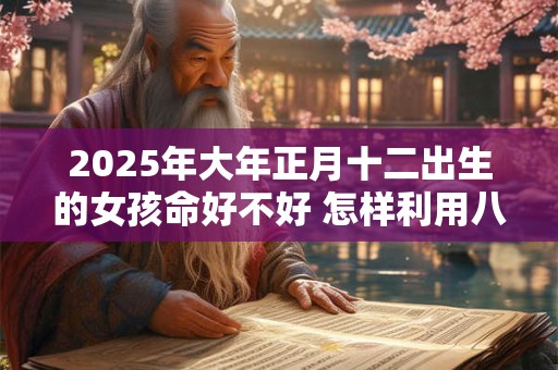 2025年大年正月十二出生的女孩命好不好 怎样利用八字取名字