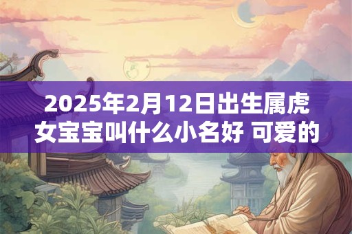2025年2月12日出生属虎女宝宝叫什么小名好 可爱的乳名分享