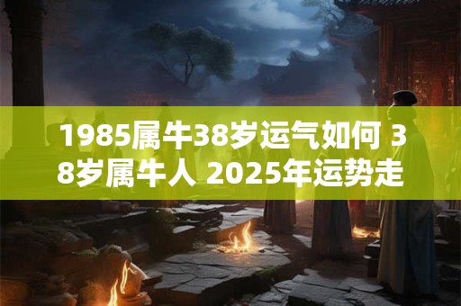 1985属牛38岁运气如何 38岁属牛人 2025年运势走向