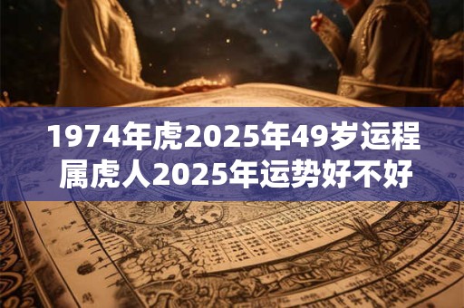 1974年虎2025年49岁运程 属虎人2025年运势好不好