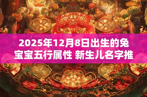 2025年12月8日出生的兔宝宝五行属性 新生儿名字推荐