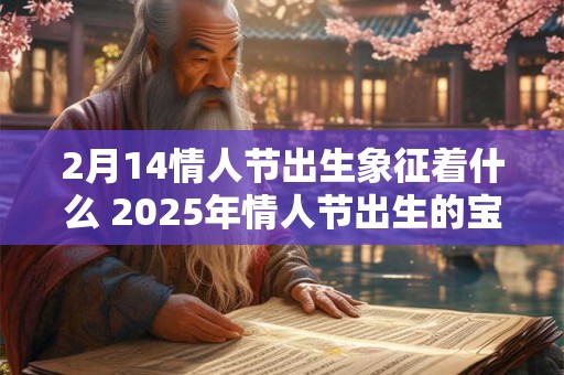 2月14情人节出生象征着什么 2025年情人节出生的宝宝八字
