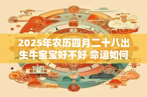 2025年农历四月二十八出生牛宝宝好不好 命运如何